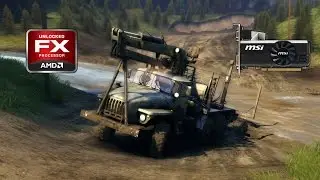 Spintires - AMD FX 4300 / 4GB RAM / RADEON R7 240!