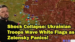 Shock Collapse: Ukrainian Troops Wave White Flags as Zelensky Panics!