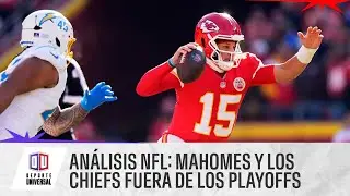 An&aacute;lisis NFL: Mahomes y los Chiefs fuera de los playoffs | Deporte Universal