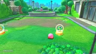 Kirby and the Forgotten Land - Wild Edge Boss on Hard mode