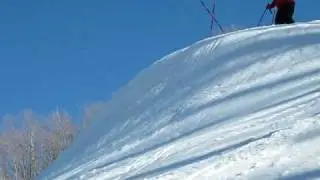 Aaron falling down Lower Shay's Revenge