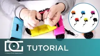 TUTORIAL | Waterproof Camera Floating Wrist Strap for Action Cameras (video)
