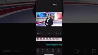 TV Broadcasting Video Edit Tutorial using Capcut ( For Beginners)