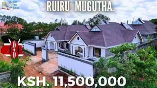 Touring the NEWEST & MOST ELEGANT Bungalows in Kenya. (Tranquil & classy)- #realestate #property