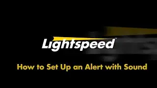 How to Set Up an Alert with Sound on Lightspeed Trader