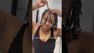 Day 18/84 Hair Growth Challenge | Natural Hair Growth & Scalp Massage Routine