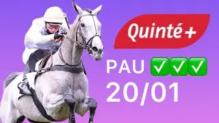 PRONOSTIC PMU QUINTÉ du JOUR MARDI 20 JANVIER 2026