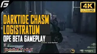 Darktide CHASM LOGISTRATUM Raid Veteran Gameplay Transit Hub HL-16-11 - Warhammer 40k Darktide