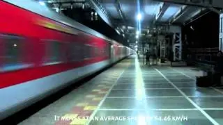 India`s longest Running Rajdhani Express: Thiruvananthapuram Rajdhani With GOC WDP3A #15516