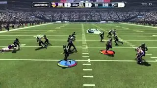 Madden 16 Ranked H2H: Tyler Lockett 95 Yard Kick Return!