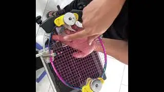 Stringging badminton cara Cikgu Am