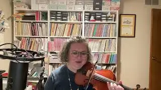 Ballad of Inis Mor 2nd Violin Practice video (composer Doug Spata) ViolinJudy Grade 3.5