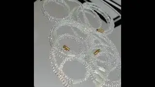 Crystal waist beads