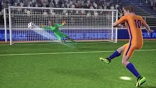 Football Free Kick League (by BIT Media Games) Android Gameplay [HD]