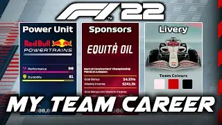 F1 22 MY TEAM CAREER Part 0: First Big Decisions for our F1 22 Game 'Create A Team' Career Mode!