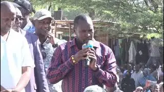 Ngaremara MCA Peter losu blasts former allies personal wars won't hold Isiolo hostage.
