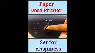 Revolutionary Paper Dosa Printer is here for your home #paperdosa #dosa #dosaprinter #evochef
