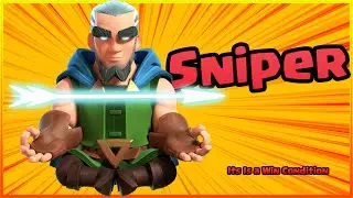 magic archer TOWER SNIPER - clash royale