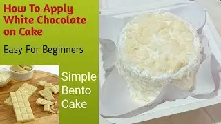 White Forest Cake Decoration...easy for beginners @Saswatiscreations 