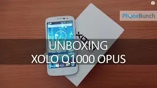 Распаковка XOLO Q1000 Opus