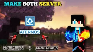 Creating a Server for Minecraft Java & Pocket Edition Both 🤩|| Step-by-Step Tutorial