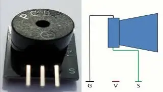 Модуль активного зуммера KY-012