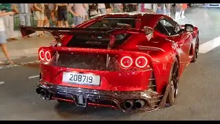 Ferrari 812 Superfast Compilation - Monaco, Cannes