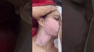 Full face waxing #beautyparlour #like #subscribe #youtubeshorts #comment
