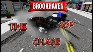 The Cop Chase (Part 1) - Brookhaven -Roblox