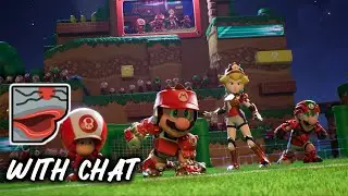 Lirik plays Mario Strikers: Battle League Demo