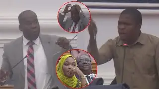 MOTO WAHESHIMIWA WAPANDISHIANA SAUTI BARAZAN KISA MAJI PEMBA MPAKA SPIKA ASHINDWA KAMUA KUINGILIA