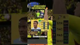 EVOLUCI&Oacute;N DE STERLING EN TODOS LOS DLS!! (2016-2025) 🔥🎉🤩 #dls25 #dreamleaguesoccer #dls #sterling