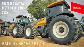 Tratores VALTRA (BM100, BH165 & BT210) na Festa do Colono 2022 - Catanduvas do Sul / Contenda (PR)