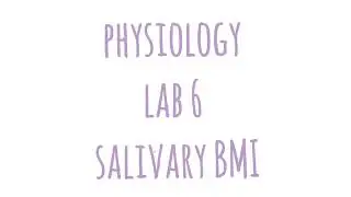 phy lab 5 - salivary BMI