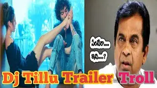 Dj Tillu Trailer / Dj tillu trailer troll / Dj Tillu / #RaghuEntertainment