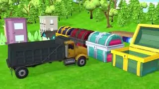 Guess THE JCB Tractor Excavator Spiderman Hulk SUPERHERO Head Wheel Game #4321