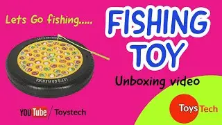 Fishing game Toy #toystech #fishing toy unboxing