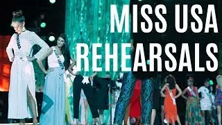 What Miss USA rehearsals are like | Dani Walker