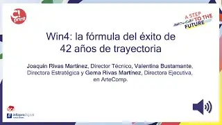 Win4: la f&oacute;rmula del &eacute;xito de 42 a&ntilde;os de trayectoria de ArteComp