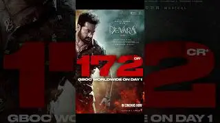 Devara movie day 1 collection #devara #devaracollection #ntr #koratalasiva #jrntr