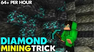 How To Find DIAMOND'S In Minecraft PE 1.21 (HINDI) || Minecraft Mein diamond kaise dhunde