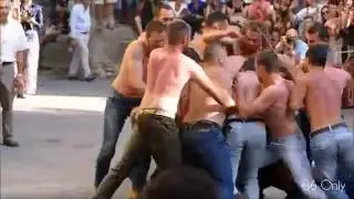 Saut du Cepoun - Fête Patronale de la Saint Roch - Utelle