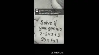 Solve this puzzle,  let's see the clever mind