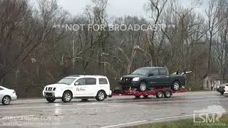 1-19-19 Wetumpka, Alabama Tornadic Storm - HWY14 - Damage Path - First Responders