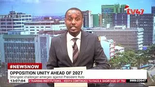 Opposition unites behind top challenger to Ruto as polls show momentum and Mt. Kenya influence