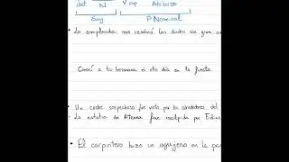 Análisis sintáctico con ejemplos
