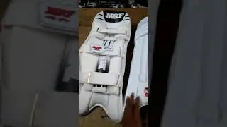 MRF BATTING PADS WITH GOLDEN EDGES { GRAB IT AT 2200/- } || FOR ORDER WHATSAPP US AT 7849033039 ||