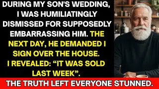 My Son Kicked Me Out for Embarrassing Him at His Wedding &mdash; Until I Revealed the House Was Sold