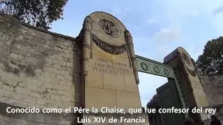 Cementerio del Père-Lachaise/Primera Parte/Paris-Francia/HD