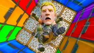 Trolling FORTNITE NOOBS with a DEFAULT DEATHRUN